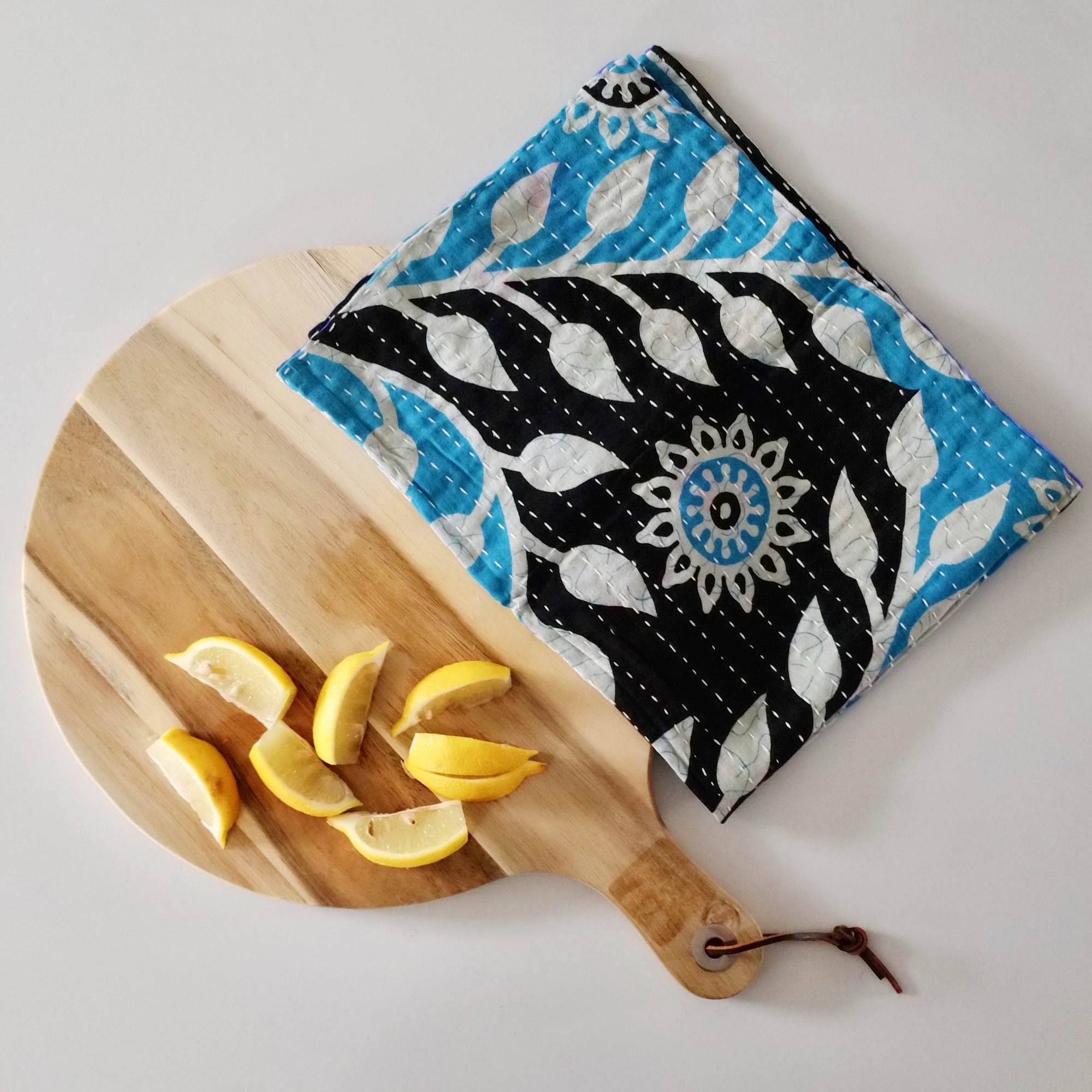 NEW KANTHA DISH TOWELS!