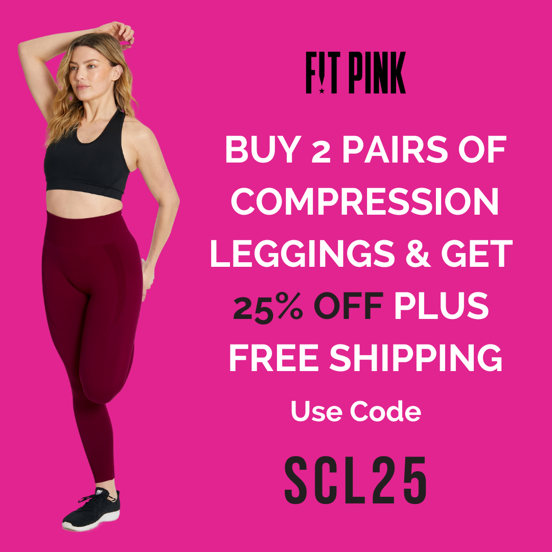 Seamless Compression Leggings V2 with Pocket in Black