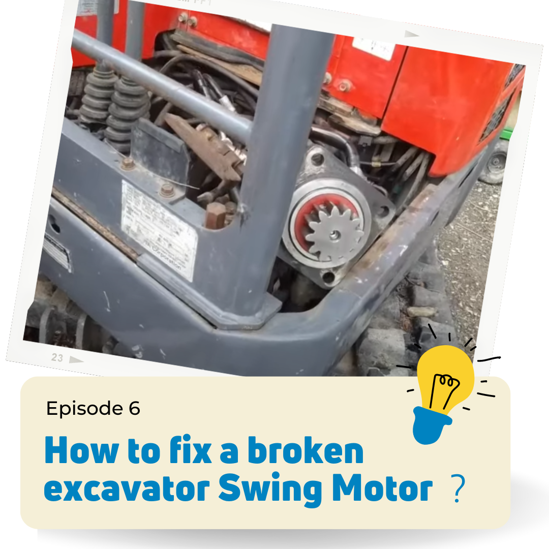 🚜 How To Fix A Broken Excavator Swing Motor? Friday Parts